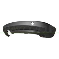 Spoiler Paraurti Posteriore Nero/goffrato Per Volkswagen Tiguan Dal 2007 Al 2011