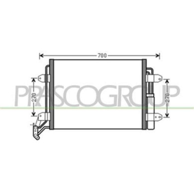 VG807C001_1.JPG Condensatore Per Volkswagen Tiguan Dal 2007 Al 2011