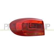 Fanale Posteriore Sinistro Senza Porta Lampada Per Volkswagen Tiguan Dal 2011 Al 2015