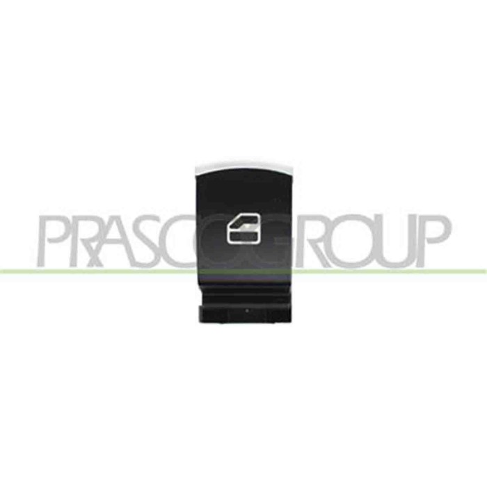 VG809WS15_1.JPG Interruttore Alzacristallo Nero/bordo Cromato Per Volkswagen Golf Vi Gti/gtd Dal 2009 Al 2012