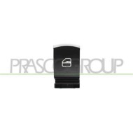 VG809WS15_1.JPG Interruttore Alzacristallo Nero/bordo Cromato Per Volkswagen Golf Vi Gti/gtd Dal 2009 Al 2012