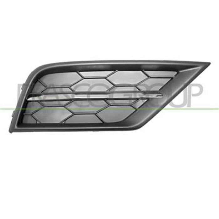 GUIDA_ALLA_SCELTA.JPG Griglia Superiore Destra Paraurti Anteriore Con Modanatura Cromata Per Volkswagen Tiguan Dal 2016 Al 2020