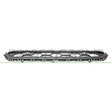 VG8102131_1.JPG Griglia Centrale Paraurti Nera Con Fori Pdc+supporti Per Volkswagen Tiguan Dal 2016 Al 2020