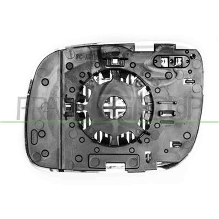 GUIDA_ALLA_SCELTA.JPG Piastra Specchio Destra Asferica Per Volkswagen Touareg (7l) Dal 2002 Al 2006