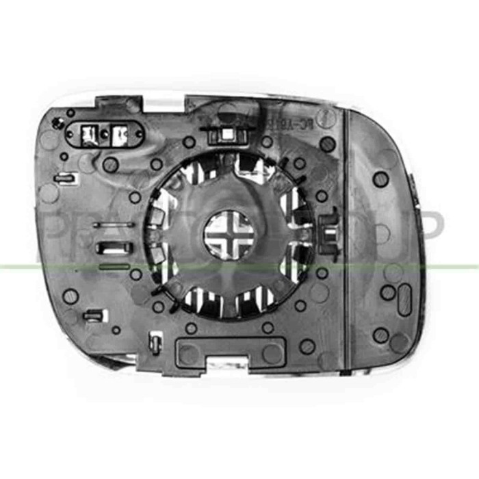GUIDA_ALLA_SCELTA.JPG Piastra Specchio Sinistra Per Volkswagen Touareg (7l) Dal 2002 Al 2006