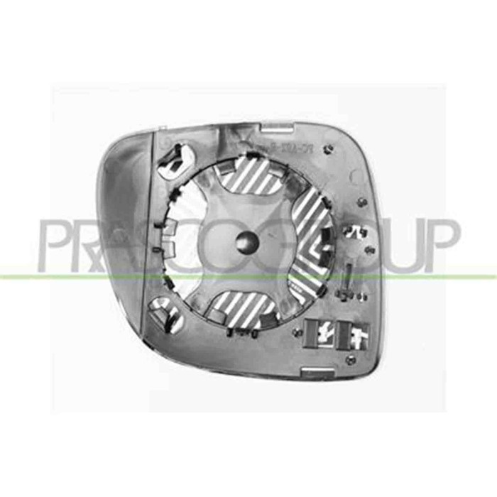 GUIDA_ALLA_SCELTA.JPG Piastra Specchio Sinistra Per Volkswagen Touareg (7l) Dal 2007 Al 2010