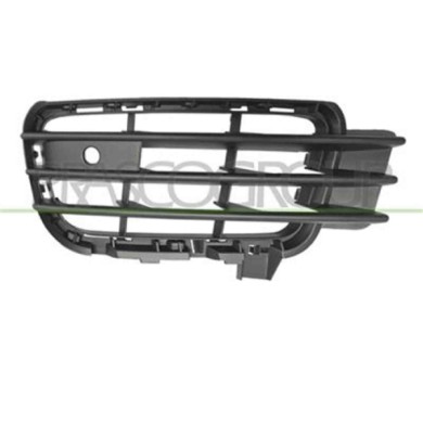 GUIDA_ALLA_SCELTA.JPG Griglia Sinistra Paraurti Nera Con Foro Pdc +supporto Per Volkswagen Touareg (7p) Dal 2011 Al 2014