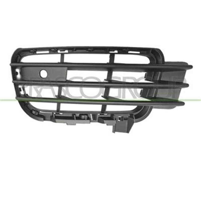GUIDA_ALLA_SCELTA.JPG Griglia Sinistra Paraurti Nera Con Foro Pdc +supporto Per Volkswagen Touareg (7p) Dal 2011 Al 2014