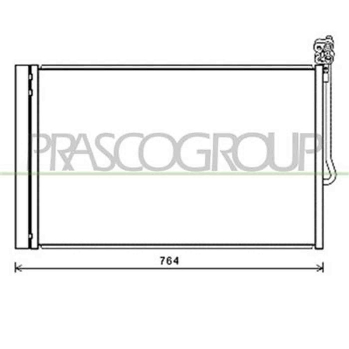 VG819C001_1.JPG Condensatore Per Volkswagen Touareg (7p) Dal 2011 Al 2014