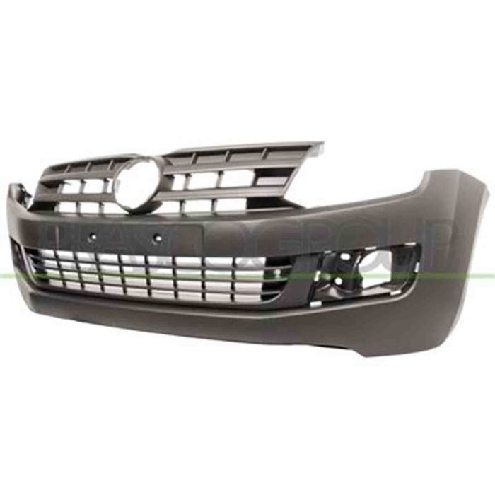 VG8401001_1.JPG Paraurti Anteriore Grigio Completo Di Griglia Per Volkswagen Amarok Dal 2010 Al 2012