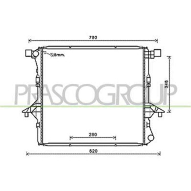 VG840R001_1.JPG Radiatore Per Volkswagen Amarok Dal 2010 Al 2012