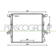 Radiatore Per Volkswagen Amarok Dal 2010 Al 2012