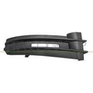 Griglia Destra Paraurti Grigio Scuro Goffrata Per Volkswagen Caddy Dal 2003 Al 2010