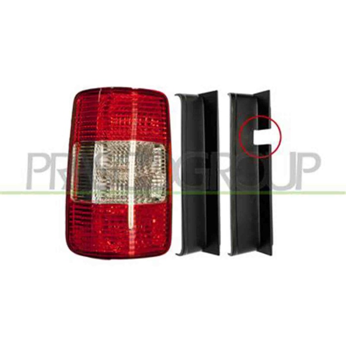 GUIDA_ALLA_SCELTA.JPG Fanale Posteriore Sinistro Senza Porta Lampada Con Supporti Per Per Volkswagen Caddy Dal 2003 Al 2010