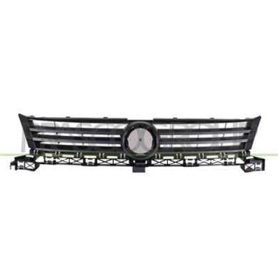 VG9062001_1.JPG Griglia Radiatore Grigio/scuro Con Modanatura Grigia Per Volkswagen Caddy Dal 2010 Al 2015