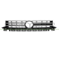 VG9072021_1.JPG Griglia Radiatore Nera Lucida Con Modanatura Cromata Per Volkswagen Caddy Dal 2015 Al 2020