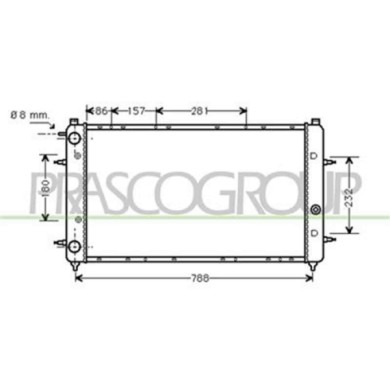 VG913R001_1.JPG Radiatore Per Volkswagen T4 Dal 1990 Al 1995