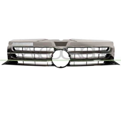 VG9192001_1.JPG Griglia Radiatore Cromata/nero Lucida Per Volkswagen T5 Dal 2009 Al 2015