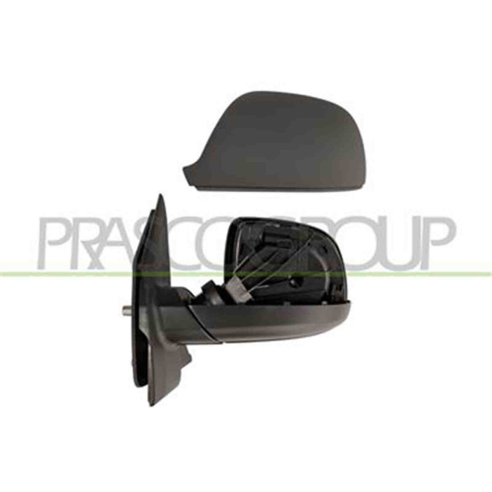 GUIDA_ALLA_SCELTA.JPG Retrovisore Sinistro Manuale Nero Per Volkswagen T5 Dal 2009 Al 2015