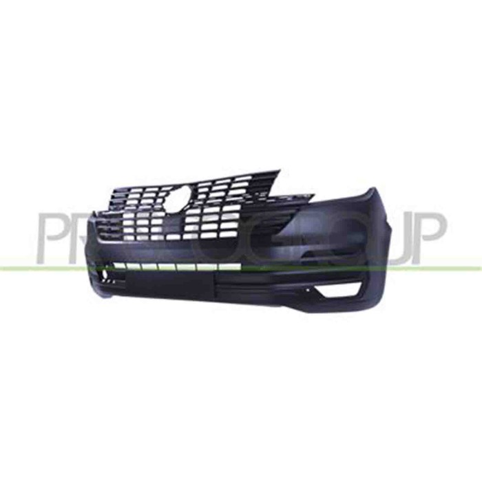 VG9221001_2.JPG Paraurti Anteriore Nero Goffrato Per Volkswagen T6.1 Van/transporter Dal 2019