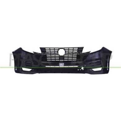 VG9221001_3.JPG Paraurti Anteriore Nero Goffrato Per Volkswagen T6.1 Van/transporter Dal 2019