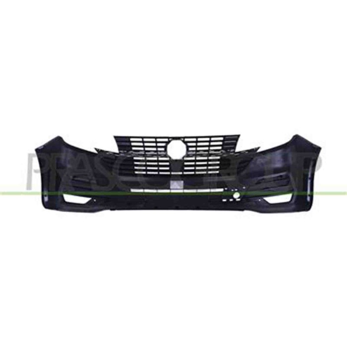 VG9221001_3.JPG Paraurti Anteriore Nero Goffrato Per Volkswagen T6.1 Van/transporter Dal 2019