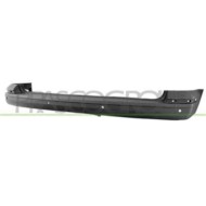 Paraurti Posteriore Nero Goffrato Per Volkswagen T6.1 Kombi/caravelle Dal 2019