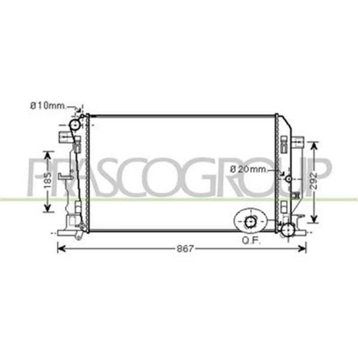 VG952R003_1.JPG Radiatore Per Volkswagen Crafter Dal 2005 Al 2011