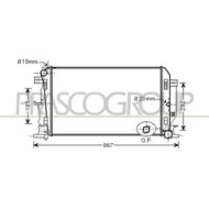 Radiatore Per Volkswagen Crafter Dal 2005 Al 2011