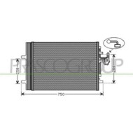 VV046C002_1.JPG Condensatore Per Volvo V70 Dal 2008 Al 2011