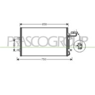 Condensatore Per Volvo C30 Dal 2006 Al 2009