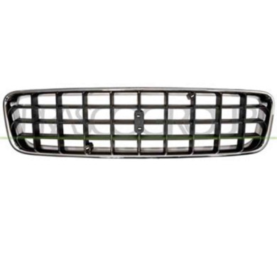VV7102001_1.JPG Griglia Radiatore Nera Con Modanatura Cromata Per Volvo Xc90 Dal 2002 Al 2006
