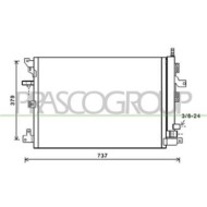 VV710C001_1.JPG Condensatore Per Volvo Xc90 Dal 2002 Al 2006