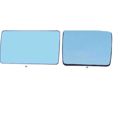 000241_AUTO.JPG Piastra Specchio Per Mercedes 200 W124 Lato Destro Dal 1985/01 Al 1989/08