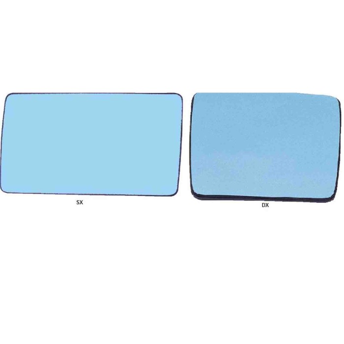 000241_AUTO.JPG Piastra Specchio Per Mercedes 200 W124 Lato Sinistro Dal 1985/01 Al 1989/08