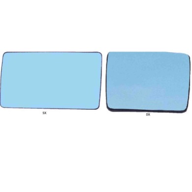 000241_AUTO.JPG Piastra Specchio Termica Per Mercedes 200 W124 Lato Destro Dal 1985/01 Al 1989/08