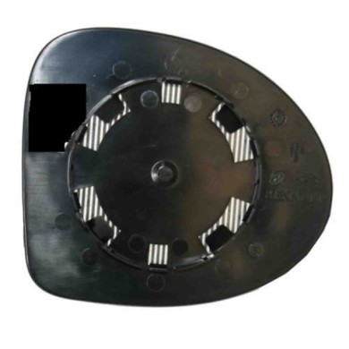 000779_AUTO.JPG Piastra Specchio Per Renault Twingo Lato Destro Dal 2007/09 Al 2011/12