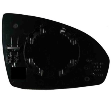 000906_AUTO.JPG Piastra Specchio Per Smart Fortwo Lato Destro Dal 2007/01 Al 2014/09