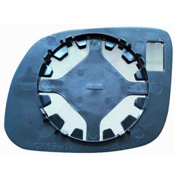 000388_AUTO.JPG Piastra Specchio Per Skoda Fabia Lato Sinistro Dal 1999/12 Al 2004/12