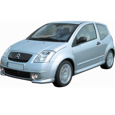 0063.JPG Piastra Specchio Per Citroen C2 Lato Sinistro Dal 2003/09