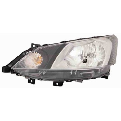 001048_AUTO.JPG Proiettore H4 Elettrico Senza Motore Per Nissan Nv200 Lato Sinistro Dal 2010/04