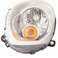 Proiettore H4 Con Motore Elettrico Per Mini Countryman Lato Sinistro Dal 2010/09 Al 2016/08