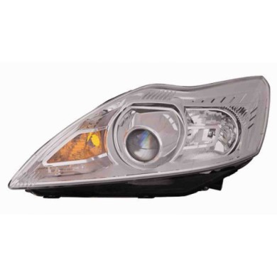 000808_AUTO.JPG Proiettore Xenon D1s-h1 Con Motore Elettrico Per Ford Focus Lato Destro Dal 2007/08 Al 2011/02