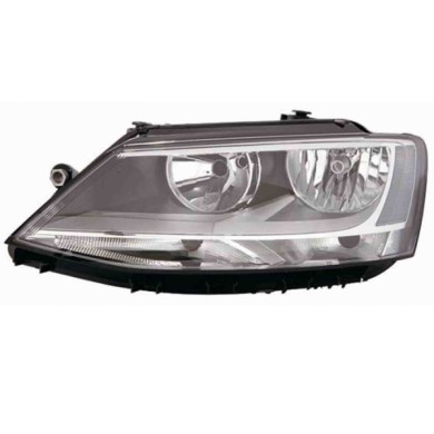 000970_AUTO.JPG Proiettore H7-h7 Con Motore Elettrico Per Volkswagen Jetta Lato Sinistro Dal 2011/02 Al 2013/12