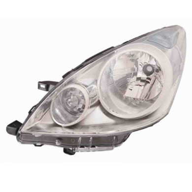001078_AUTO.JPG Proiettore H4 Elettrico Senza Motore Per Nissan Note Lato Destro Dal 2009/01 Al 2013/02