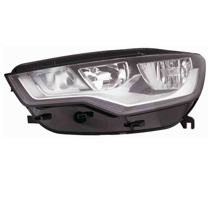 001019_AUTO.JPG Proiettore H7-h15 Con Motor. Elettrico Per Audi A6 Lato Destro Dal 2011/04 Al 2014/07