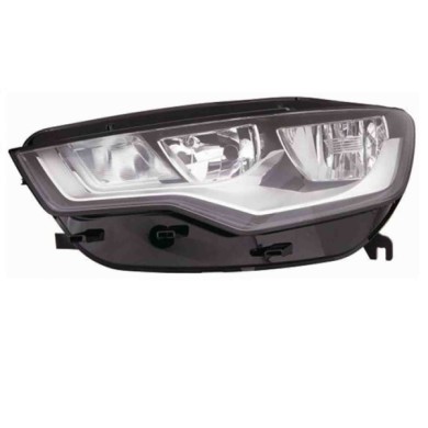 001019_AUTO.JPG Proiettore H7-h15 Con Motor. Elettrico Per Audi A6 Lato Sinistro Dal 2011/04 Al 2014/07