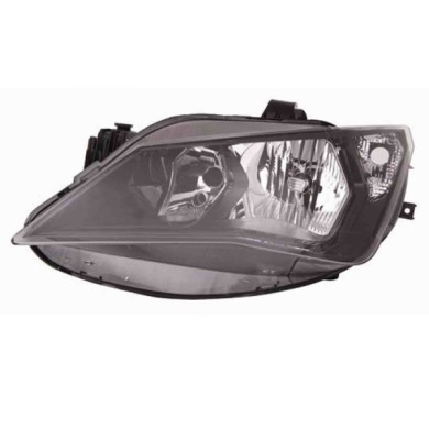 001107_AUTO.JPG Proiettore H7-h7 2 Parab. Elettrico Senza Motore Per Seat Ibiza Lato Destro Dal 2012/03 Al 2016/12