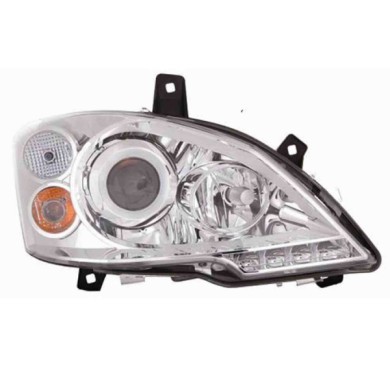000913_AUTO.JPG Proiettore Xenon D1s-h7 Con Motore Elettrico C/luce Diurna A Led Per Mercedes Vito Lato Sinistro Dal 2010/10 Al 