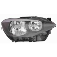Proiettore H7-h7 Con Motore Elettrico Per Bmw Serie 1 F20 - F21 Lato Sinistro Dal 2012/08 Al 2015/03